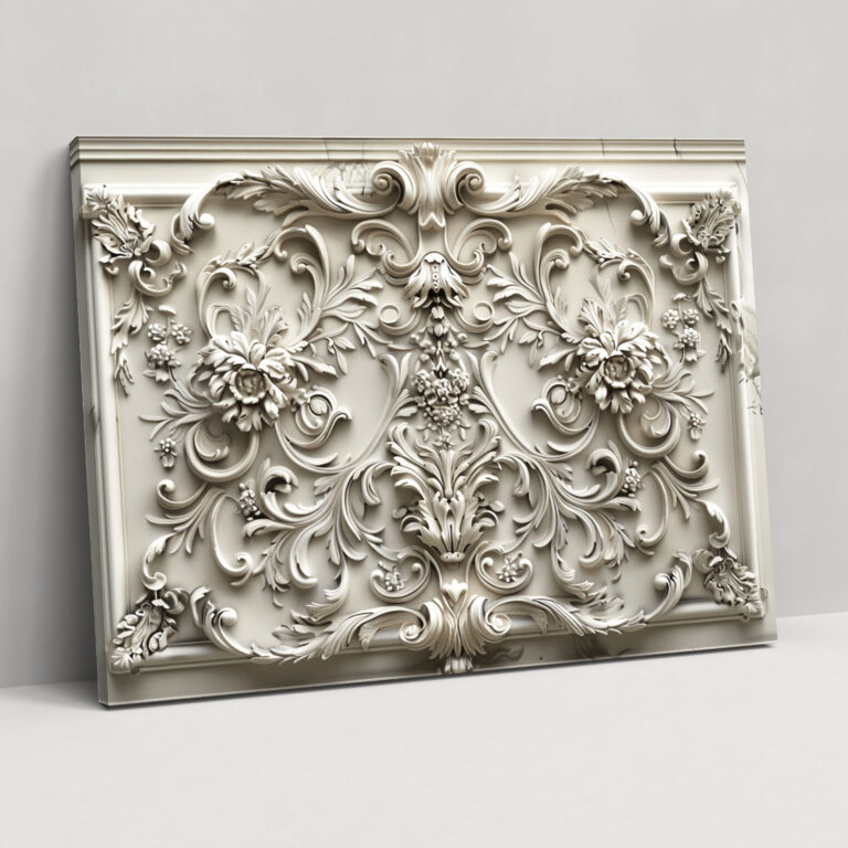Rococo Classicism Wall Decoration Canvas Print - Classicism, Wall Art, Classicism, Canvas Wall Art