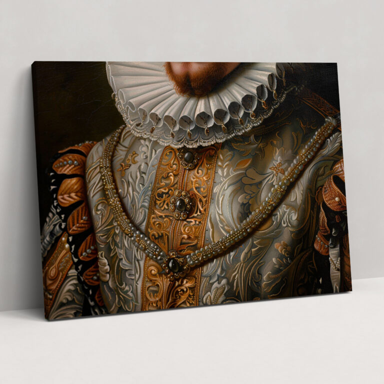 Nobleman Portrait Classicism Canvas Print - Classicism, Wall Art, Canvas, Canvas Print
