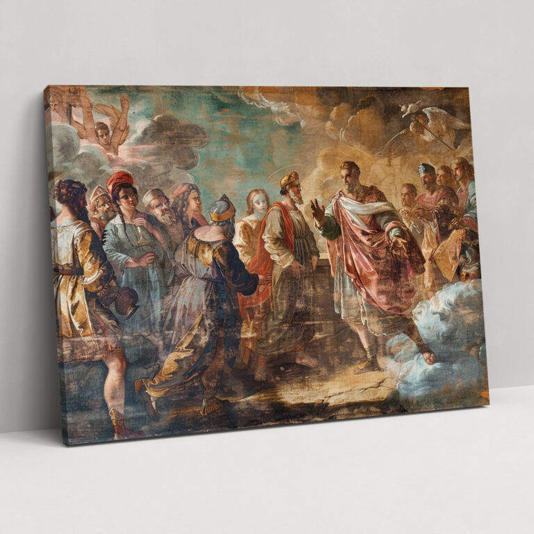 Classicism Biblical Scene Wall Art - Classicism, Canvas, Home Decoration, Classicism