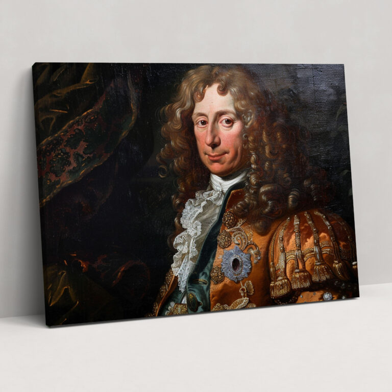 Classicism Regal Portrait Wall Decoration - Classicism, Home Decoration, Canvas, Canvas Wall Art