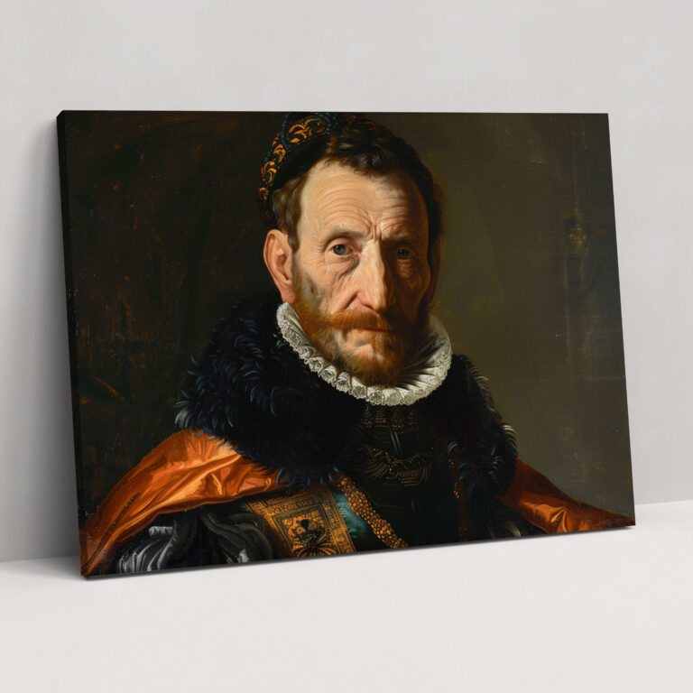 Classicism Wall Art - Renaissance Nobleman Portrait - Classicism, Wall Decoration, Classicism, Home Decoration