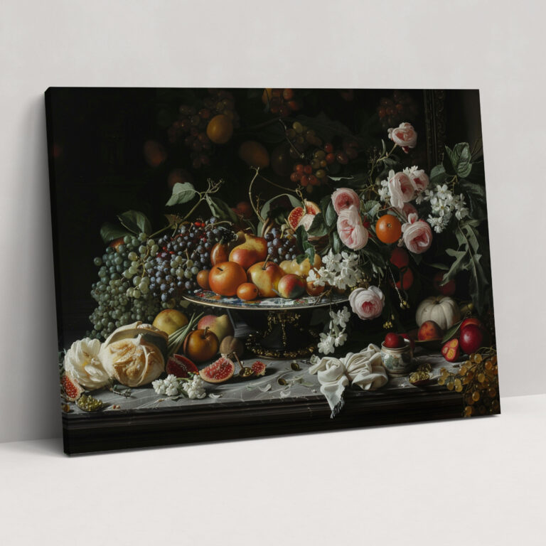 Classicism Canvas Print - Baroque Still Life - Classicism, Canvas, Home Decoration, Canvas Wall Art