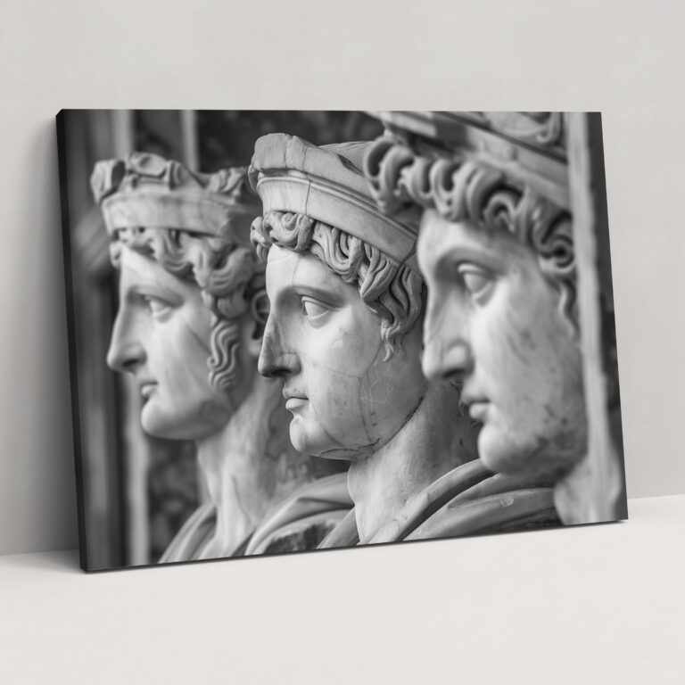 Classicism Canvas Print - Roman Statues Wall Art - Classicism, Wall Art, Canvas, Classicism