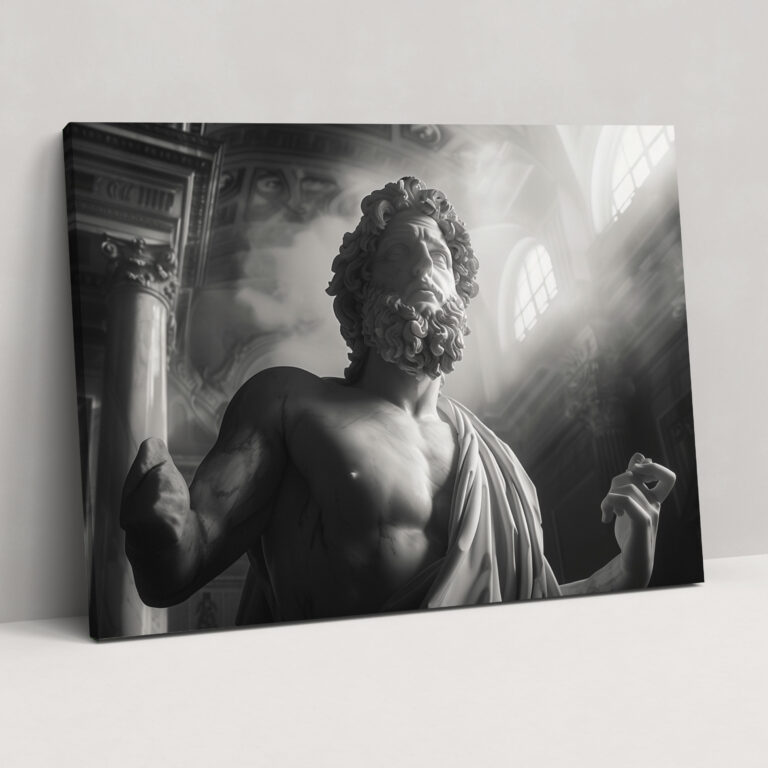 Classicism Canvas Print - Deity Sculpture Wall Art - Classicism, Wall Art, Home Decoration, Canvas Print