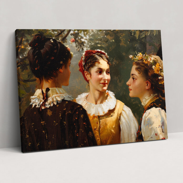 Victorian Era Canvas Print - Classicism, Canvas Print, Classicism, Wall Decoration