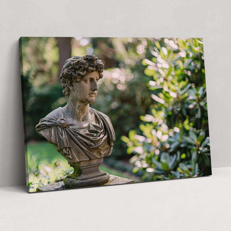 Classicism Garden Canvas Print - Classicism, Home Decoration, Canvas Print, Wall Art