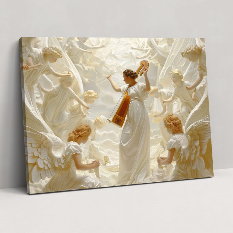 Classicism Serenade Canvas Print - Classicism, Wall Art, Canvas Print, Home Decoration
