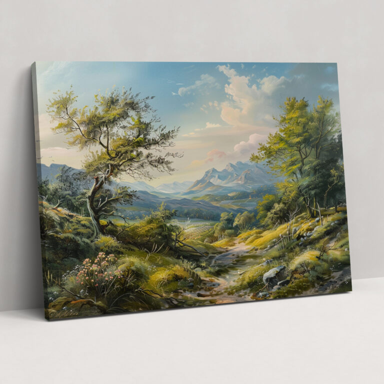 Classic Landscape Canvas Print - Classicism, Canvas Print, Wall Decoration, Home Decoration