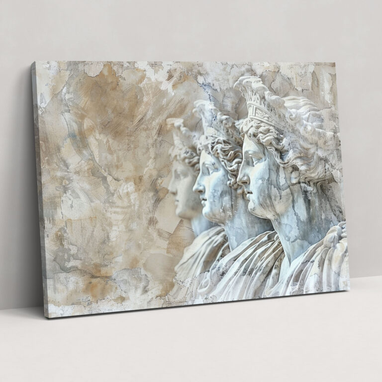 Classicism Canvas Print: Roman Inspired Artwork - Classicism, Canvas Print, Canvas Wall Art, Wall Art