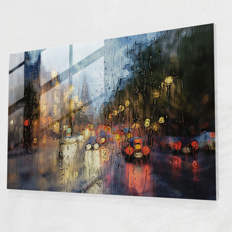 Claude Monet Wall Decoration - Cityscape Glass Print - Claude Monet, Glass Print, Modern Art, Home Decoration