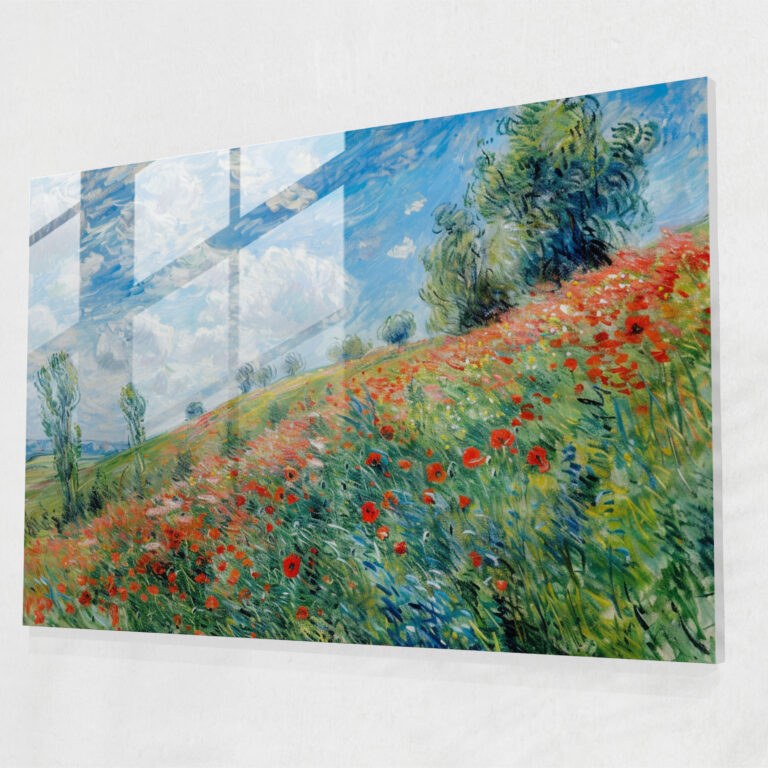 Claude Monet Colorful Poppies Home Decoration - Claude Monet, Wall Decoration, Home Decoration, Claude Monet