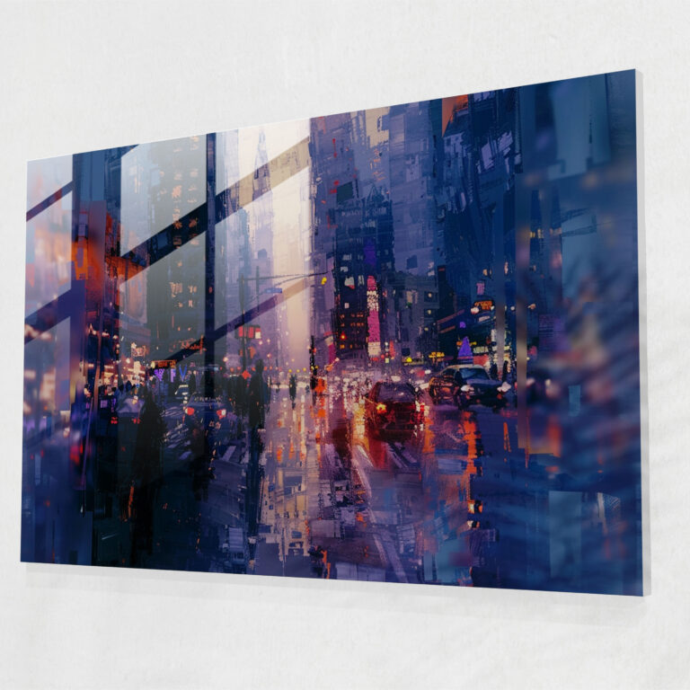 Cityscape Glass Print - Claude Monet, Claude Monet, Modern Art, Glass Wall Art