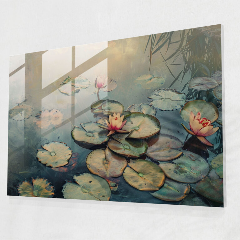 Claude Monet Glass Print Wall Decoration - Claude Monet, Modern Art, Glass Wall Art, Home Decoration