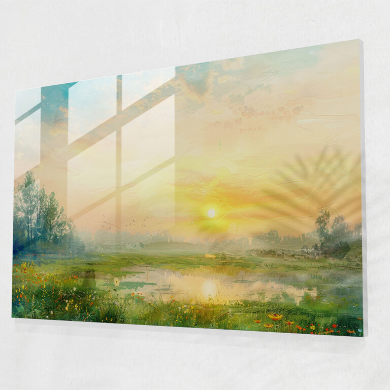 Claude Monet Glass Print Wall Art - Claude Monet, Glass Wall Art, Modern Art, Glass Art