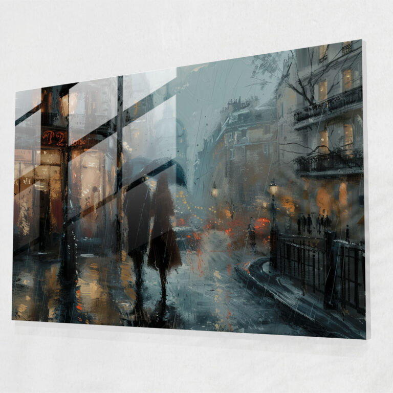 Claude Monet Glass Print Wall Decoration - Claude Monet, Glass Wall Art, Claude Monet, Modern Art