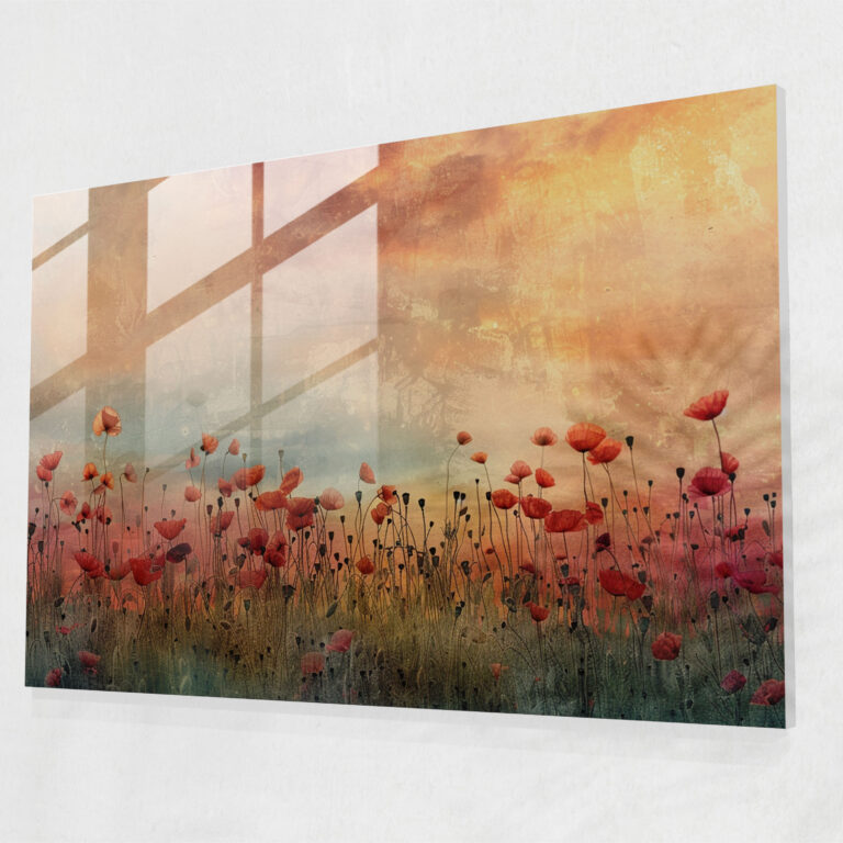 Claude Monet Glass Print Home Decoration - Claude Monet, Modern Art, Glass Art, Glass Wall Art
