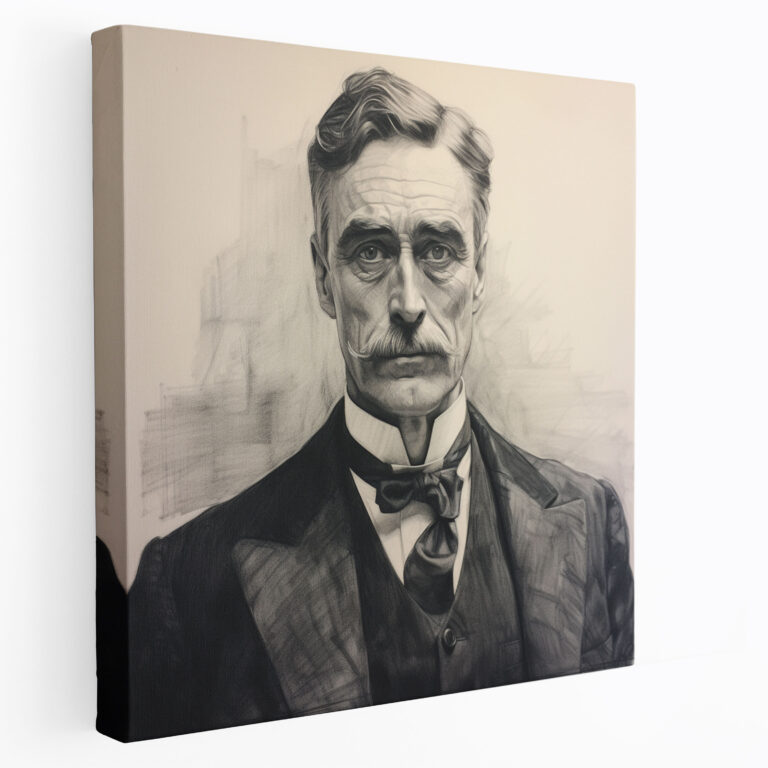 Classic Gentleman Wall Decoration - Classic, Canvas Wall Art, Home Decoration, Wall Art