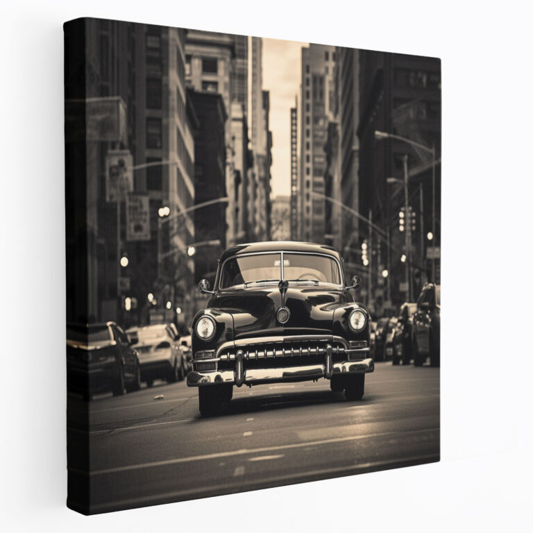 Timeless Classic Car Wall Art - Classic, Canvas, Wall Decoration, Vintage
