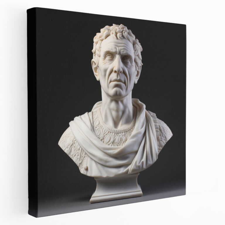 Historic Classic Bust Wall Decoration - Classic, History, Canvas Wall Art, Classic