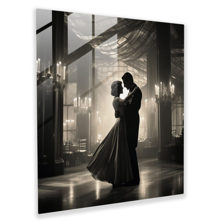 Classic Ballroom Glass Print - Classic, Wall Decoration, Classic, Glass Wall Art