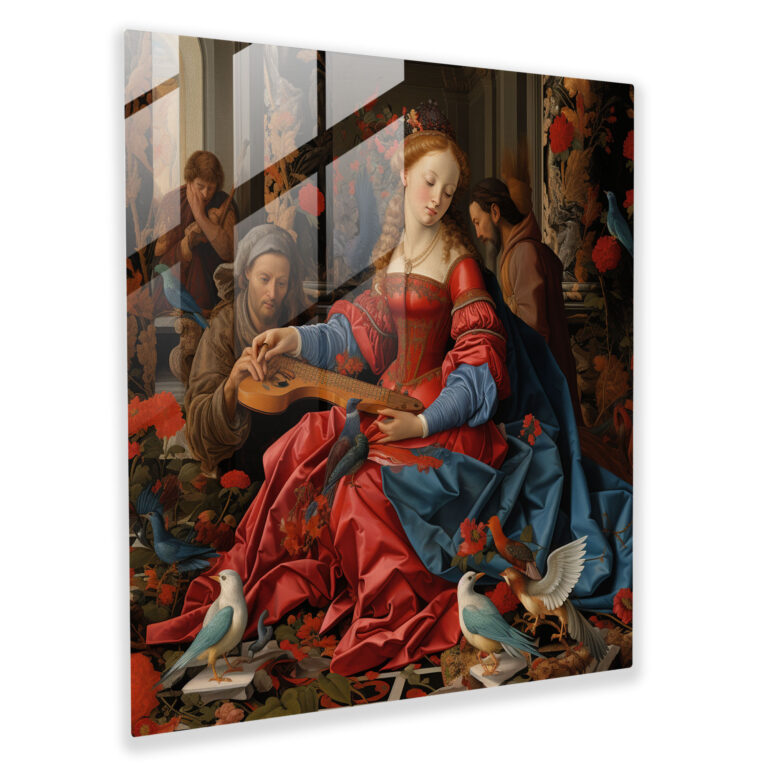 Classic Religious Art Glass Print - Classic, Glass Print, Modern Art, Glass Wall Art