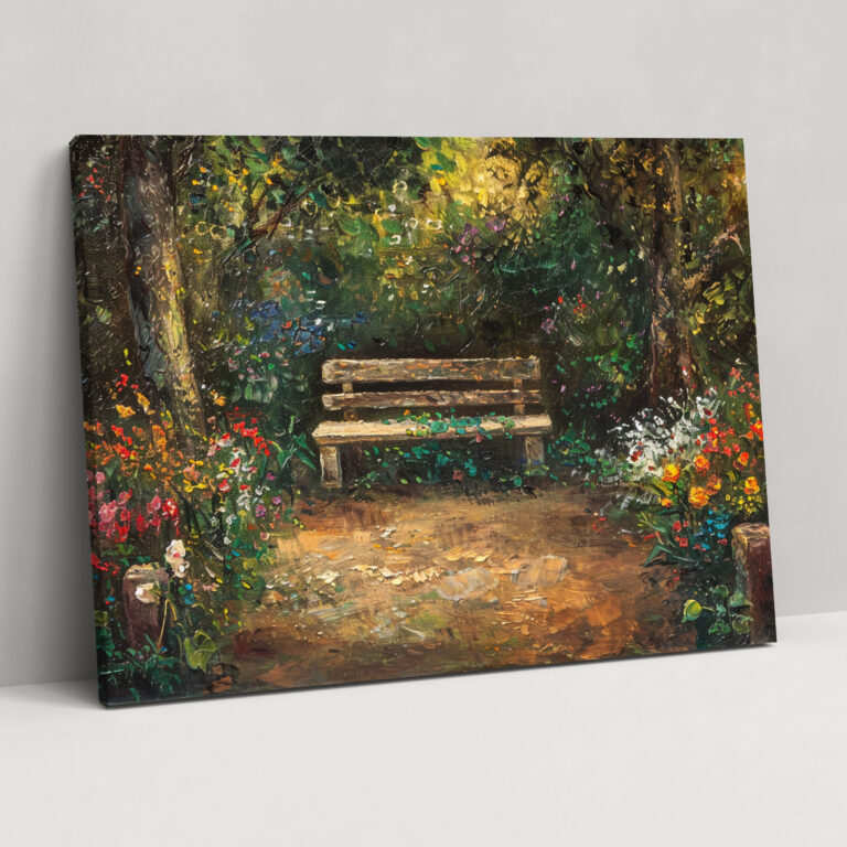 Cozy Garden Wall Art - Claude Monet, Home Decoration, Canvas Print, Wall Art