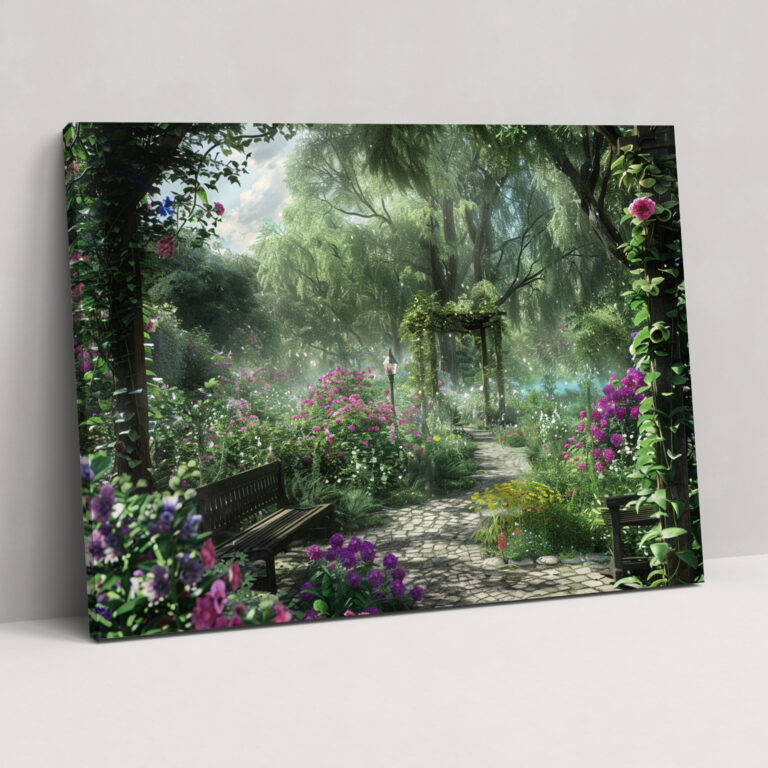 Claude Monet Style Canvas Print - Claude Monet, Claude Monet Style, Canvas, Canvas Wall Art