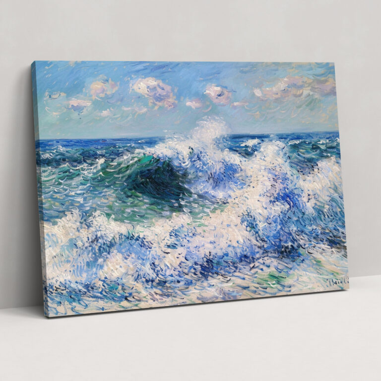 Seascape Claude Monet Style Wall Art - Claude Monet, Canvas Wall Art, Canvas, Wall Art
