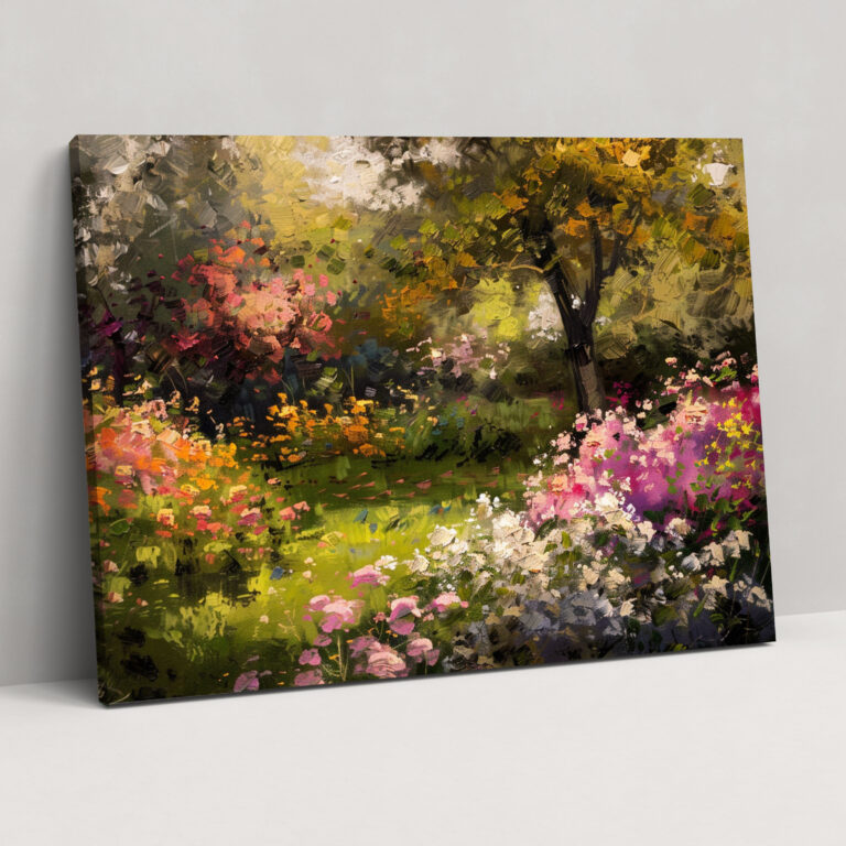 Impressionist Garden Wall Art - Claude Monet, Impressionist, Wall Art, Wall Decoration