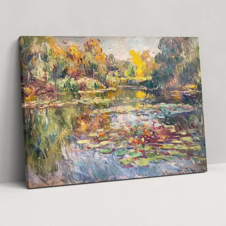 Claude Monet Serene Pond Wall Art - Claude Monet, Home Decoration, Claude Monet, Wall Art