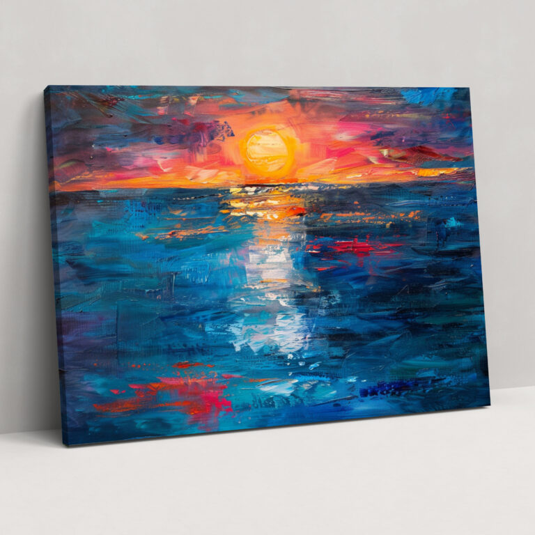 Claude Monet Impression, Sunrise Wall Art - Claude Monet, Home Decoration, Wall Art, Canvas