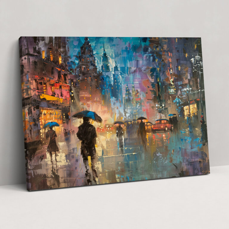 Impressionist Cityscape Claude Monet Canvas Print - Claude Monet, Claude Monet, Cityscape, Home Decoration