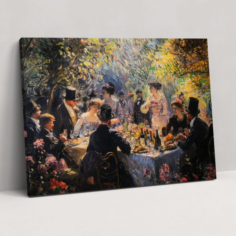 Garden Party Claude Monet Wall Art - Claude Monet, Home Decoration, Canvas, Canvas Print