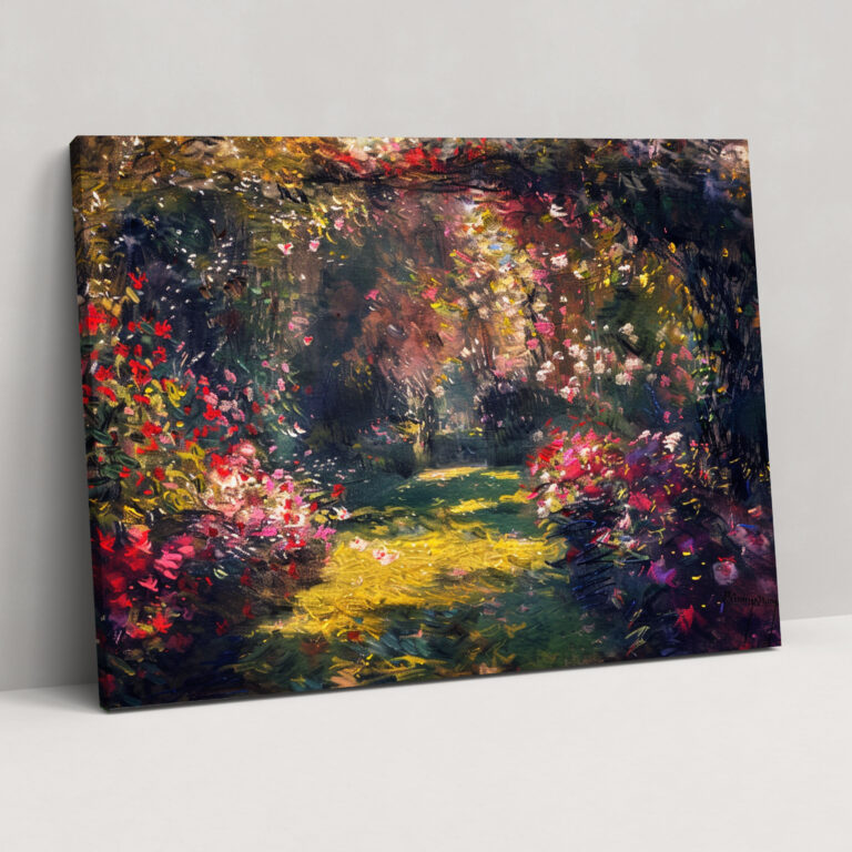 Impressionist Garden Claude Monet Wall Art - Claude Monet, Canvas, Home Decoration, Wall Art