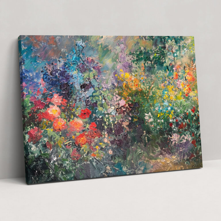 Impressionist Garden Wall Art - Claude Monet, Claude Monet, Canvas Wall Art, Wall Decoration