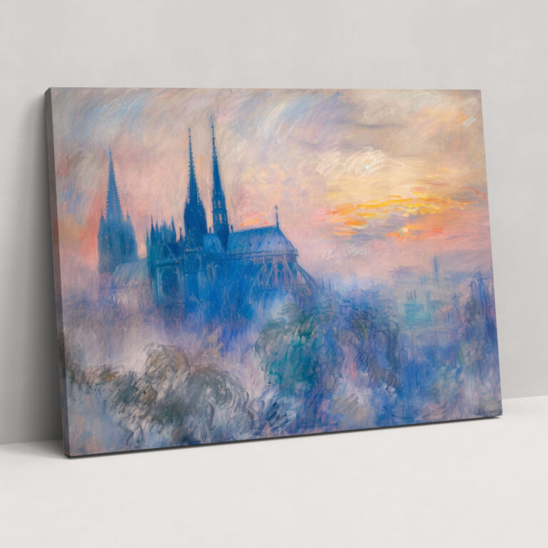 Rouen Cathedral Claude Monet Wall Art - Claude Monet, Canvas, Canvas Wall Art, Claude Monet