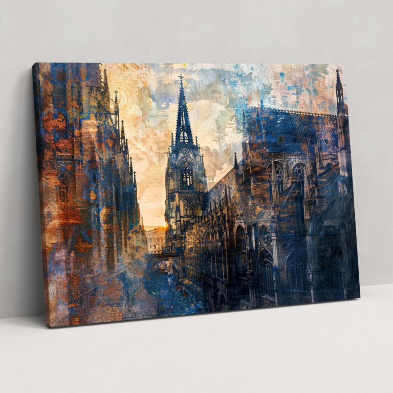 Rouen Cathedral Claude Monet Wall Art - Claude Monet, Canvas, Home Decoration, Wall Art