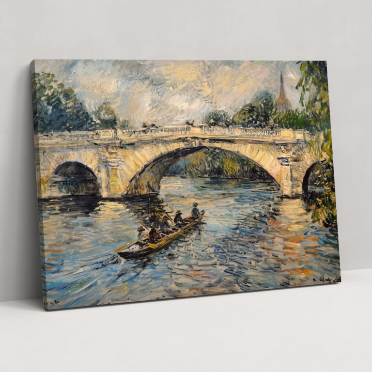Boating On The Seine Claude Monet Wall Decoration - Claude Monet, Wall Art, Claude Monet, Canvas Wall Art