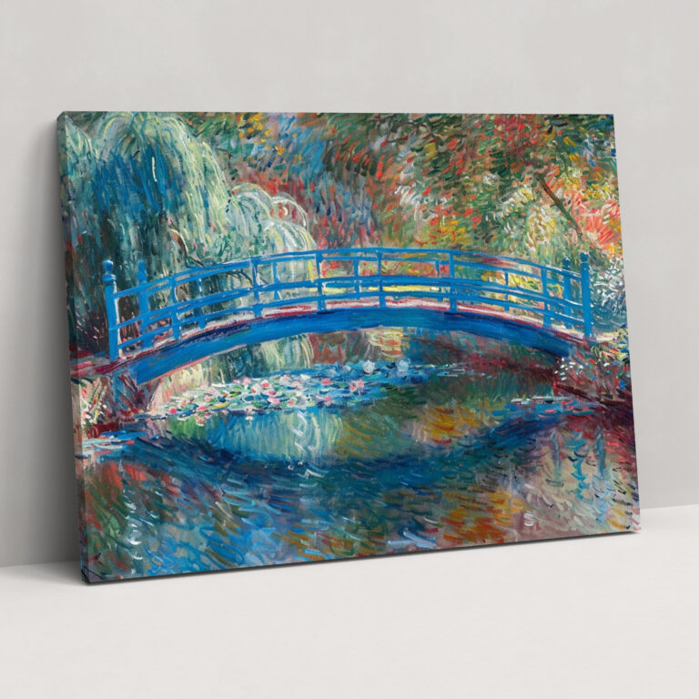 Japanese Bridge Claude Monet Canvas Print - Claude Monet, Home Decoration, Claude Monet, Canvas Print