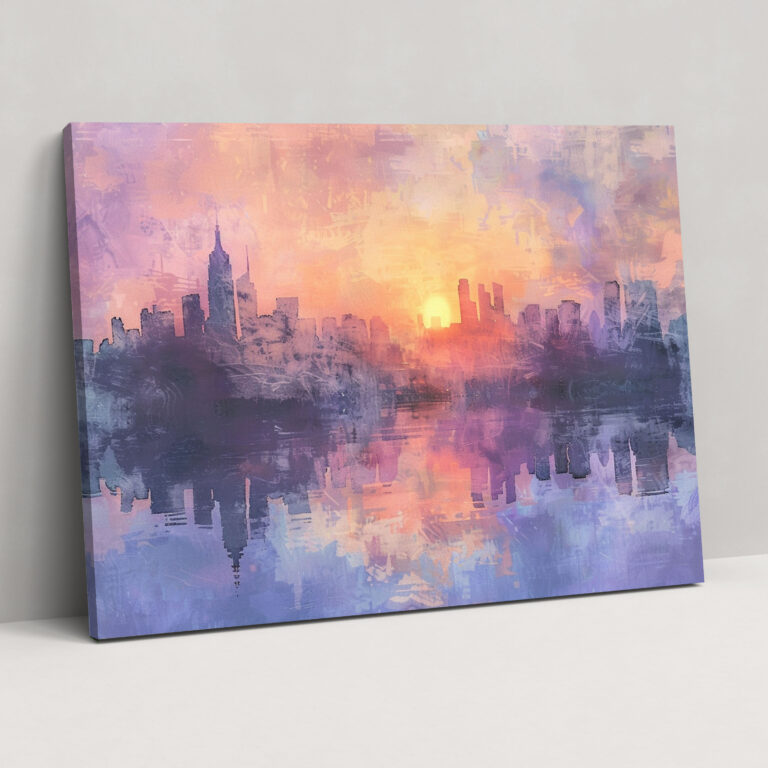 Impressionist Cityscape Canvas Print - Claude Monet, Home Decoration, Wall Decoration, Claude Monet