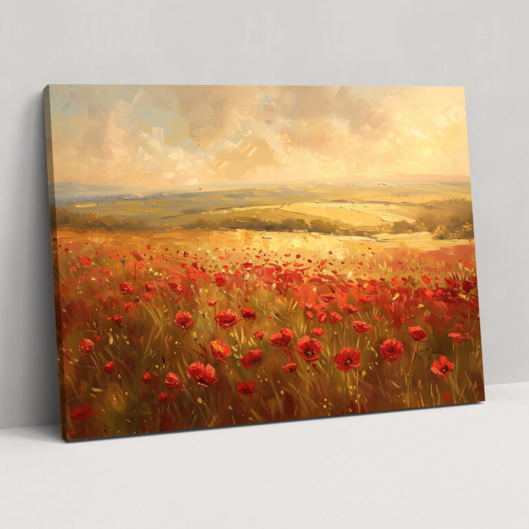 Claude Monet Wall Decoration - Poppies Canvas Print - Claude Monet, Canvas, Claude Monet, Wall Art