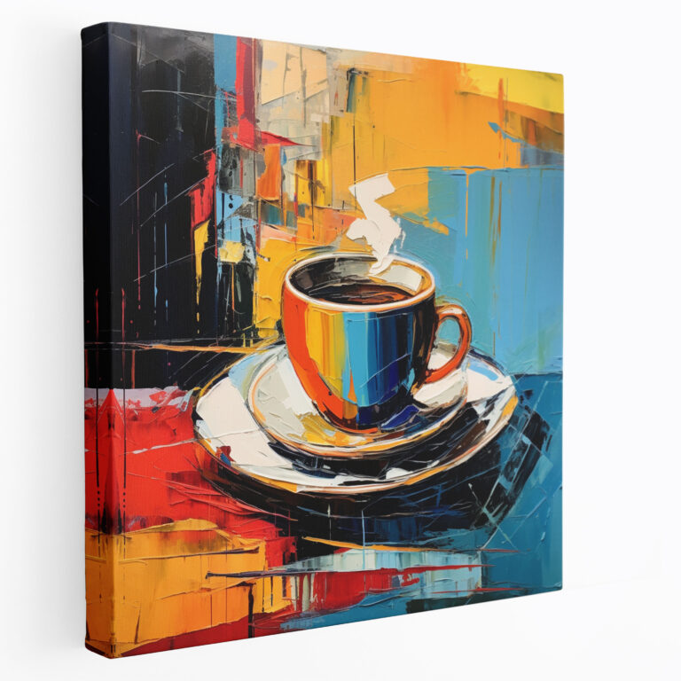 Coffee Canvas Print Wall Art - Coffee, Home Decoration, Wall Art, Wall Decoration