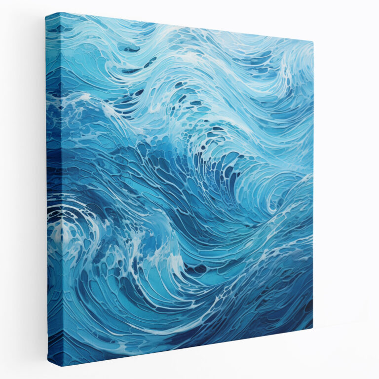 Cool Water Ripples Canvas Print - Cool, Canvas Print, Home Decoration, Canvas