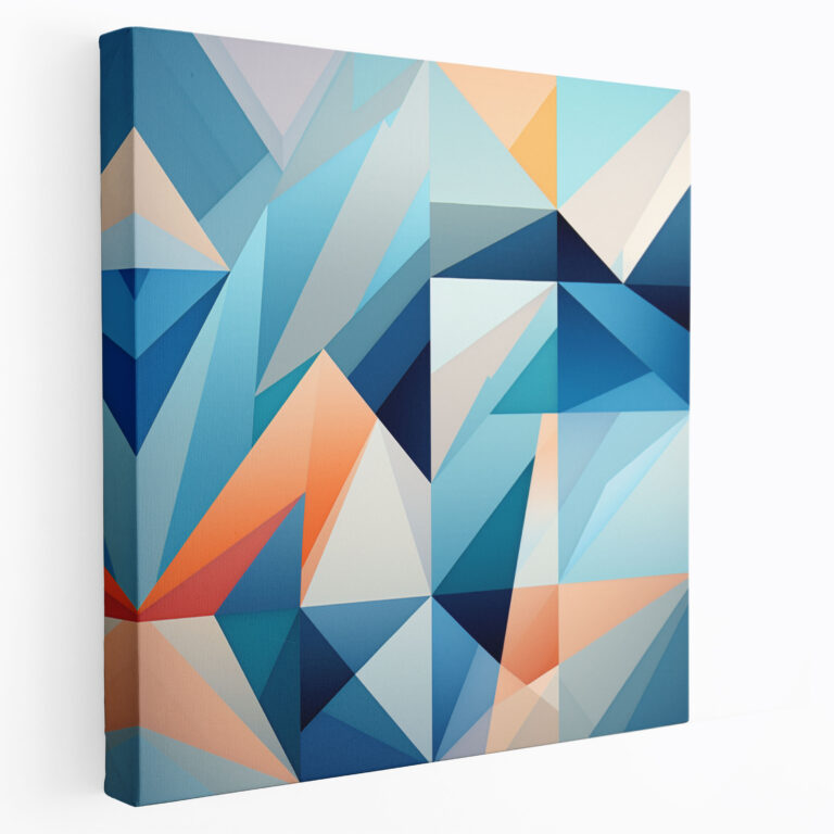 Cool Wall Art - Geometric Harmony - Cool, Canvas Wall Art, Home Decoration, Cool Wall Art