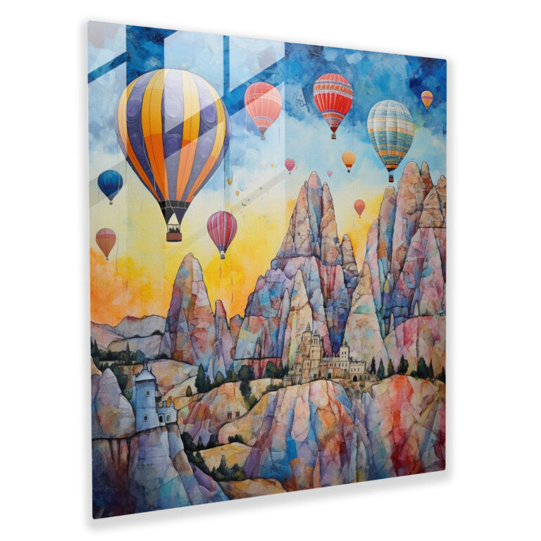 Enigmatic Skies Glass Wall Art