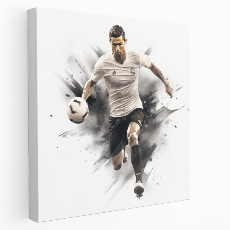 Cristiano Ronaldo Wall Decoration - Cristiano Ronaldo, Wall Decoration, Home Decoration, Contemporary Feel