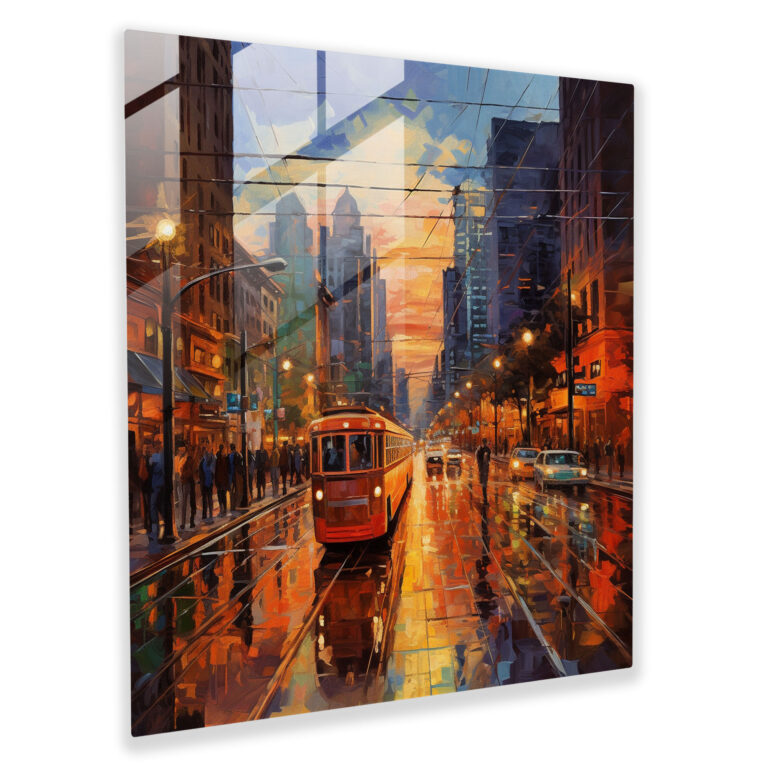 Twilight Impressions Glass Print