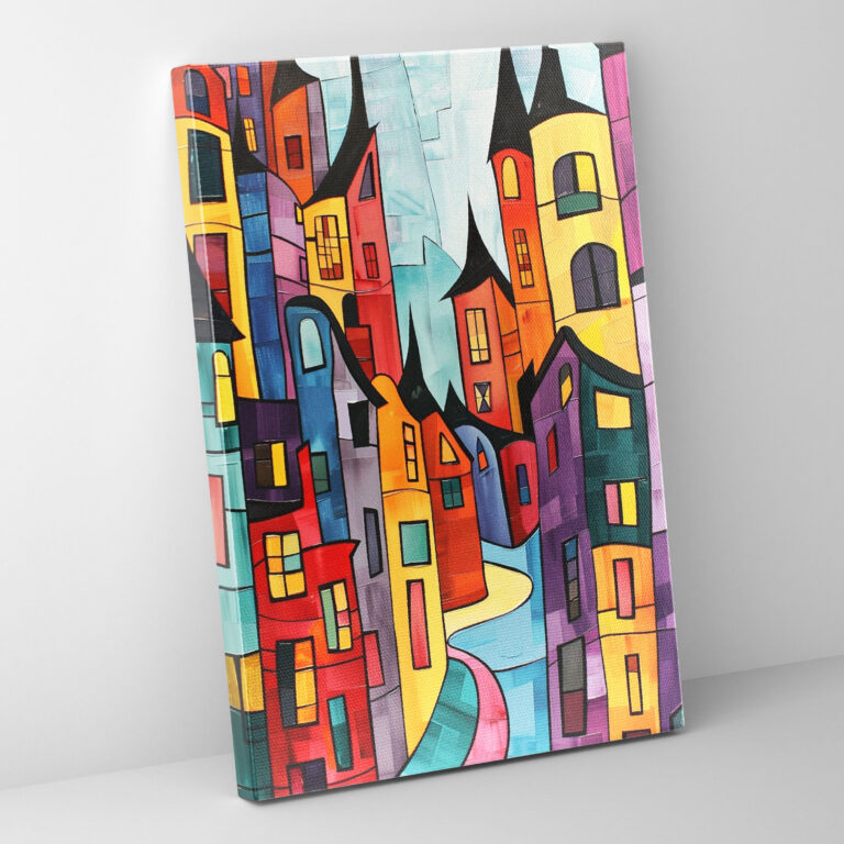Cubism Canvas Print - Cubism, Wall Decoration, Home Decoration, Canvas