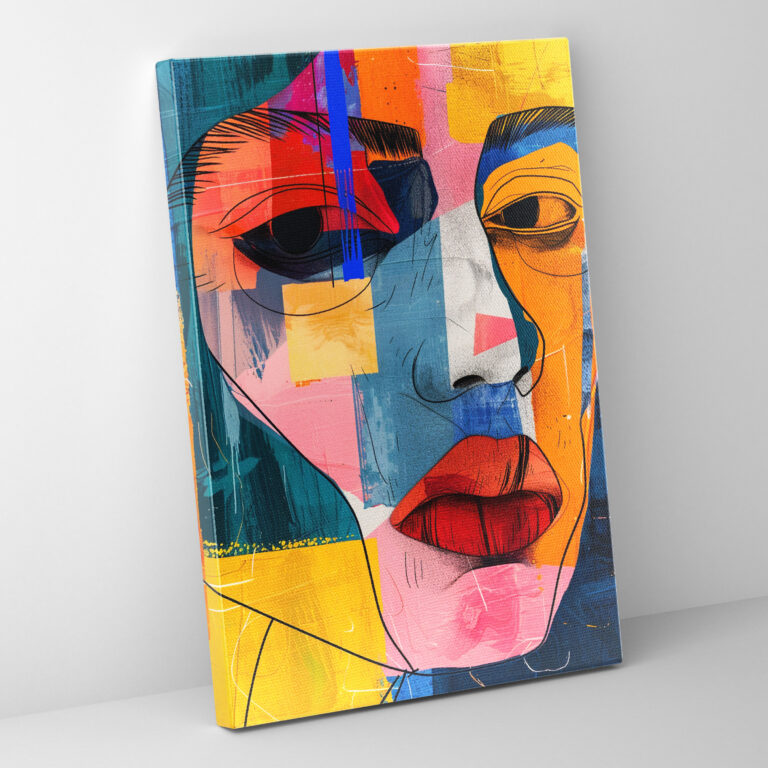 Cubism Wall Decoration Canvas Print - Cubism, Home Decoration, Canvas Wall Art, Wall Decoration