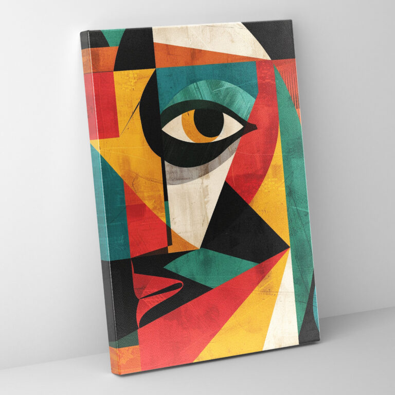 Multi-Dimensional Cubism Canvas Print - Cubism, Home Decoration, Canvas, Wall Art